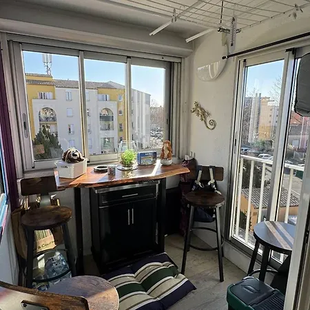 Apartment Confortable T2 Au Cap D'agde Avec Wifi Et Parking, Animaux Acceptes - Fr-1-749-103 *